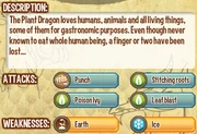 Plant dragon info