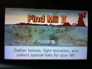 Find Mii 2 Start Screen