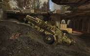 Destroyed Stryker MW3
