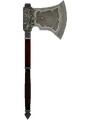 Oblivion FineSteelWarAxe.png