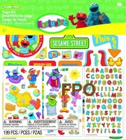 Ek success 2011 sesame scrapbook page kit