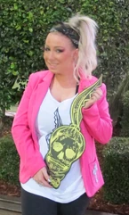 The Born This Way Ball Tour Monster pit key holder 6-13-12