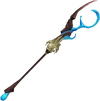 Skeletal steam battlestaff detail