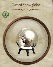 Cursed snowglobe