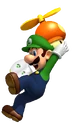 Luigi playing Rugby