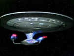 USS Enterprise-D, 2364 (original footage)