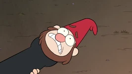 S1e1 gnome jeff in leaf blower