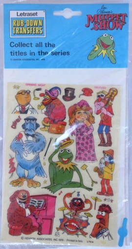 Letraset muppet 7