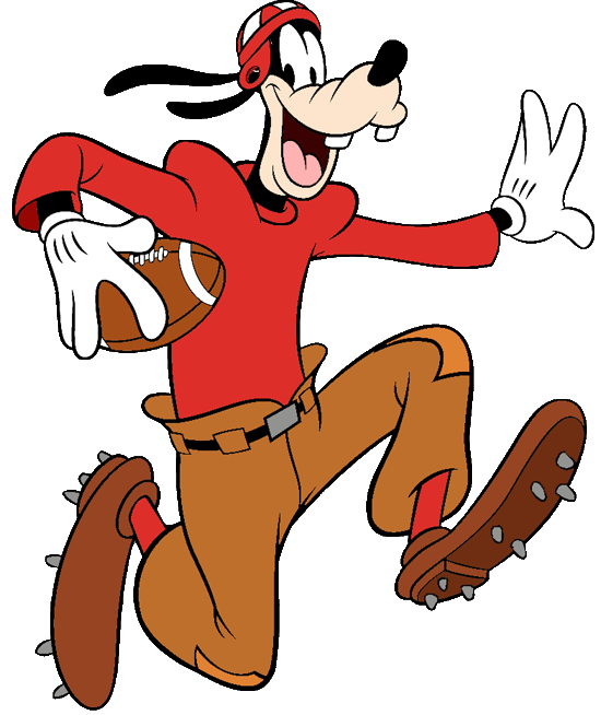 mickey mouse playing football clipart - photo #24