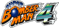 Super Bomberman 4 Logo