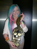 The Born This Way Ball Tour Monster pit key holder 6-23-12
