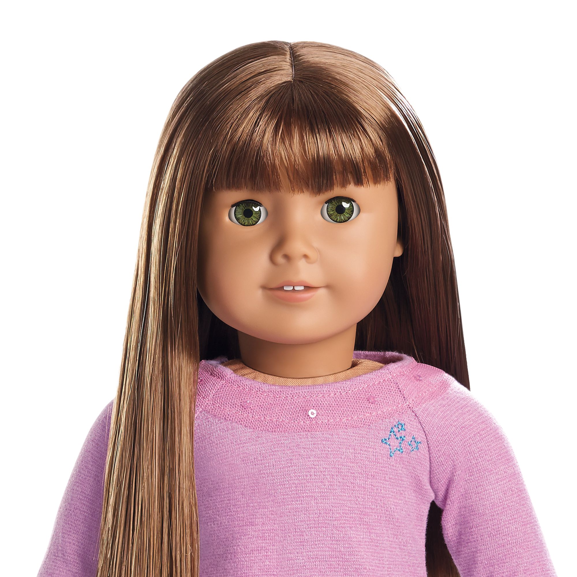 American Girl Myag 18 Doll 43 Brown Bangs Hazel Eye Pierced Ears Med Skin Ts1 Ebay