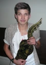 The Born This Way Ball Tour Monster pit key holder 6-27-12