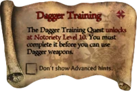 DaggerTrainingScroll