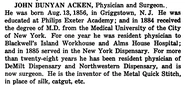 Acken-JohnBunyan 1916 bio