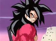 Goku ssj4 mirando