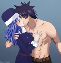 Gruvia Kiss