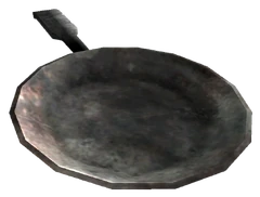 Metal cooking pan