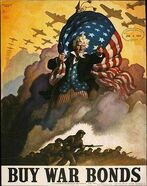US War Bonds Poster