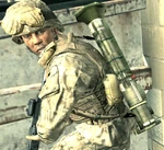 AT4 on the back of Marine CoD4