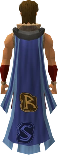 Clan cloak equipped