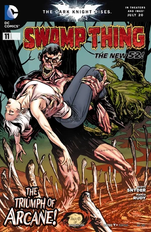 Cover for Swamp Thing #11