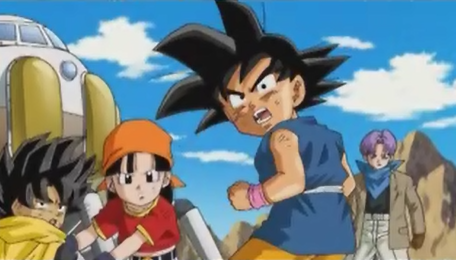 GOKU TRUNKS Y PAN goku trunks y pan:
