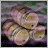 Heady wine barrel