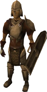 Bronze armour set (lg) equipped