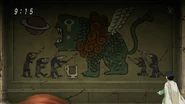 Salamander Sphinx hieroglyphics