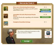 Quest Hot on the Trail 3-Tasks
