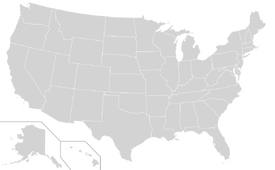 Blank US Map