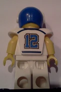 Football Player Back