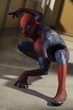 Spider-Man poses