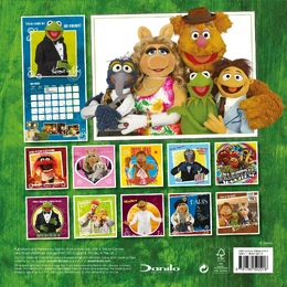 The Muppets Official Calendar 2013 back