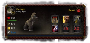 Battle pet characteristics window unnumbered