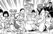 Match giving soup