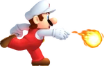 NSMB2 Fire Mario