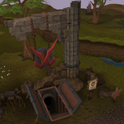 Crucible entrance