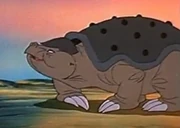 Armored lizard
