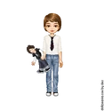Robbie Shapiro (Straight Haired Flirt)