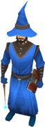 Wizard robes (blue) equipped