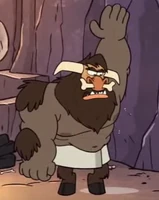 S1e6 Pituitaur sniffing his pits