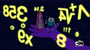 S1e1 finn pondering math problem