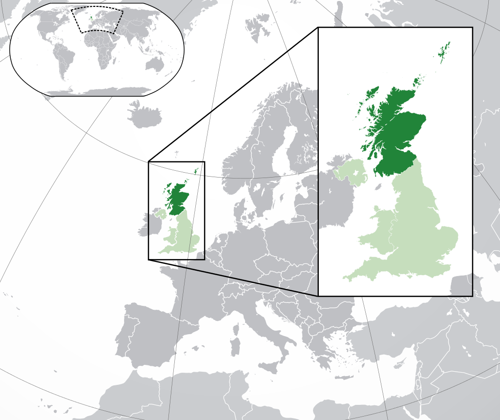 Scotland Map