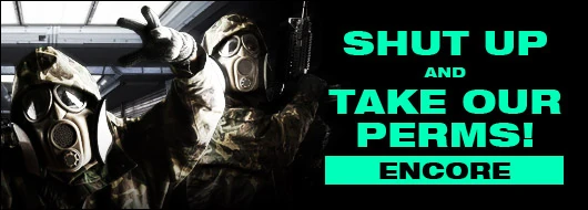 Shut Up and Take Our Perms Encore Sale Ad