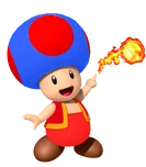 Fire Blue Toad