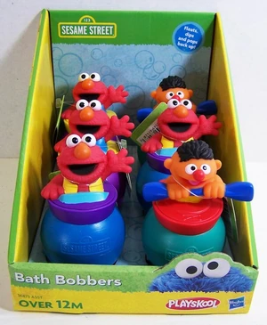Playskool 2012 sesame street bath bobbers