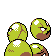 Exeggcute espalda G2 variocolor