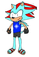 Hyper Eric the Hedgehog by Needlemouse